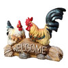 Impressive-Resin-Rooster-hen-welcome-sign-garden.jpg